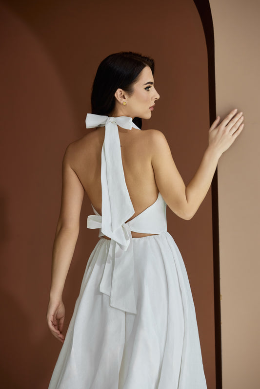 The Porto Cervo Dress in Midi